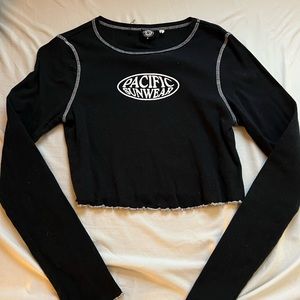 Pacsun Cropped Long- Sleeve